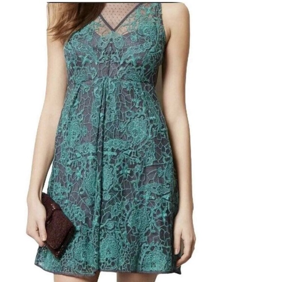 Yoana Baraschi Anthropologie Lace and Tulle Dress - Picture 9 of 9